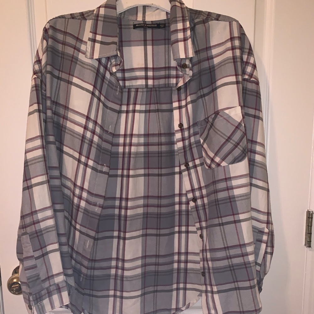 Maroon Flannel